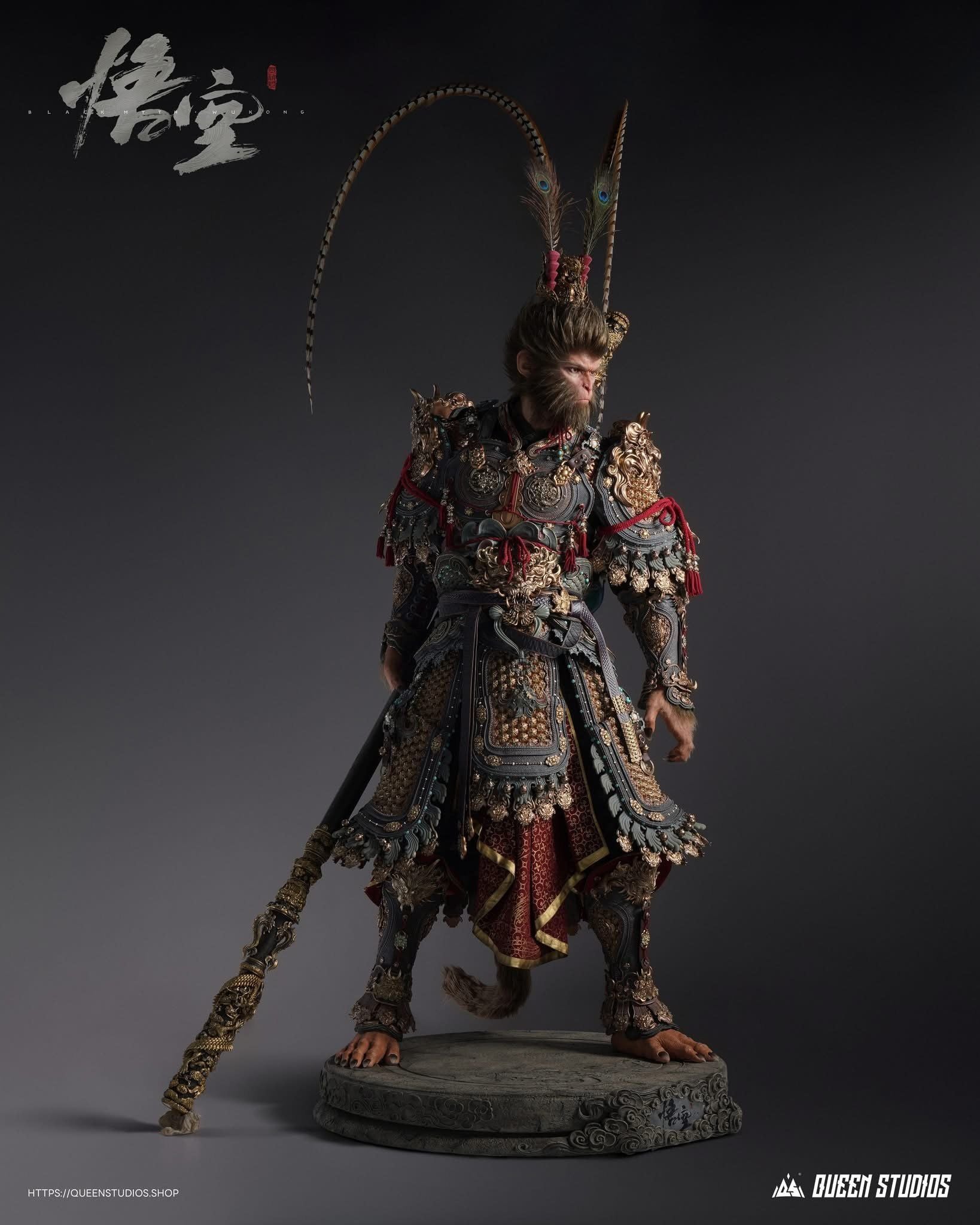 The Destined One 1/1 - Black Myth: Wukong - Queen Studio resin statue Queen Studio anime figure
