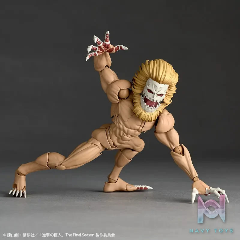 Kaiyodo – Revoltech Amazing Yamaguchi Attack on Titan Jaw Titan (Licensed)