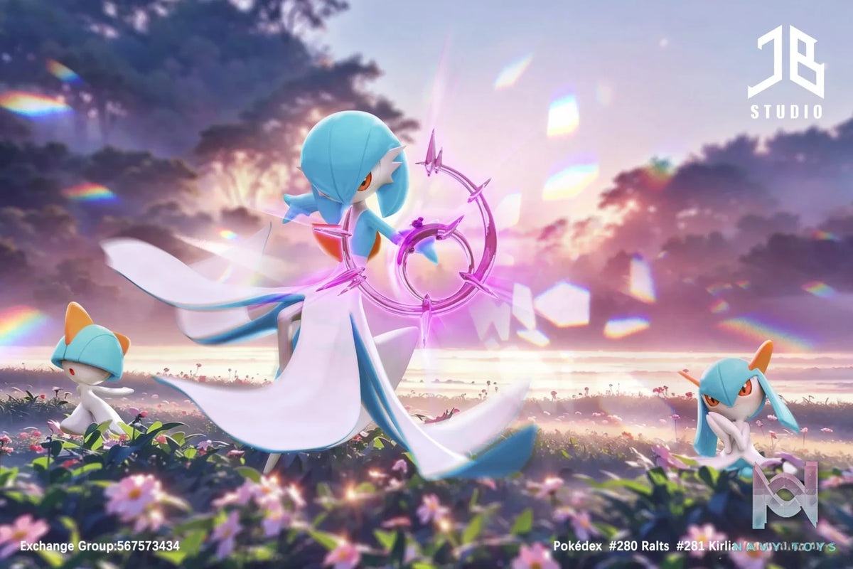 JB Studio – Pokémon Pokédex Series Ralts & Kirlia & Gardevoir