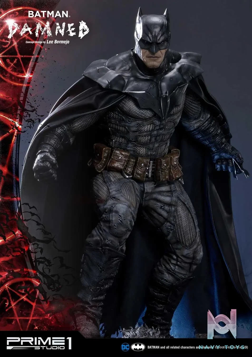 Prime 1 Studio – Museum Masterline Batman (Comics) Batman Damned (Concept Design by Lee Bermejo) MMDC-39 MMDC-39DX MMDC-39DXS (Licensed)