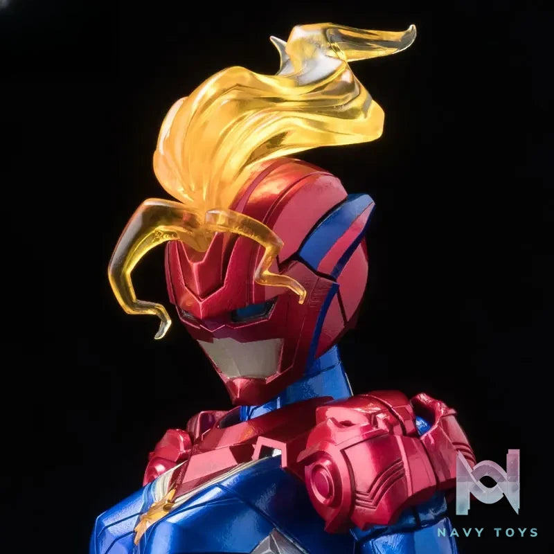Sentinel – Fighting Armor Captain Marvel Action Figure (Licensed)