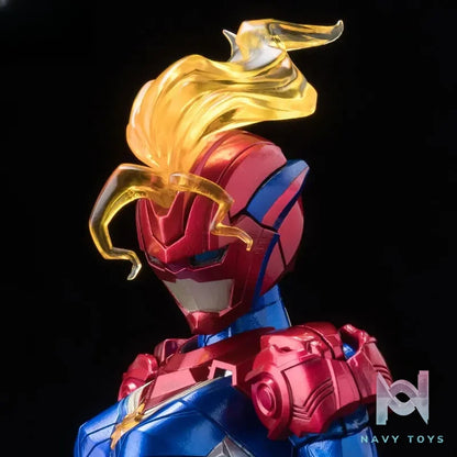 Sentinel – Fighting Armor Captain Marvel Action Figure (Licensed)