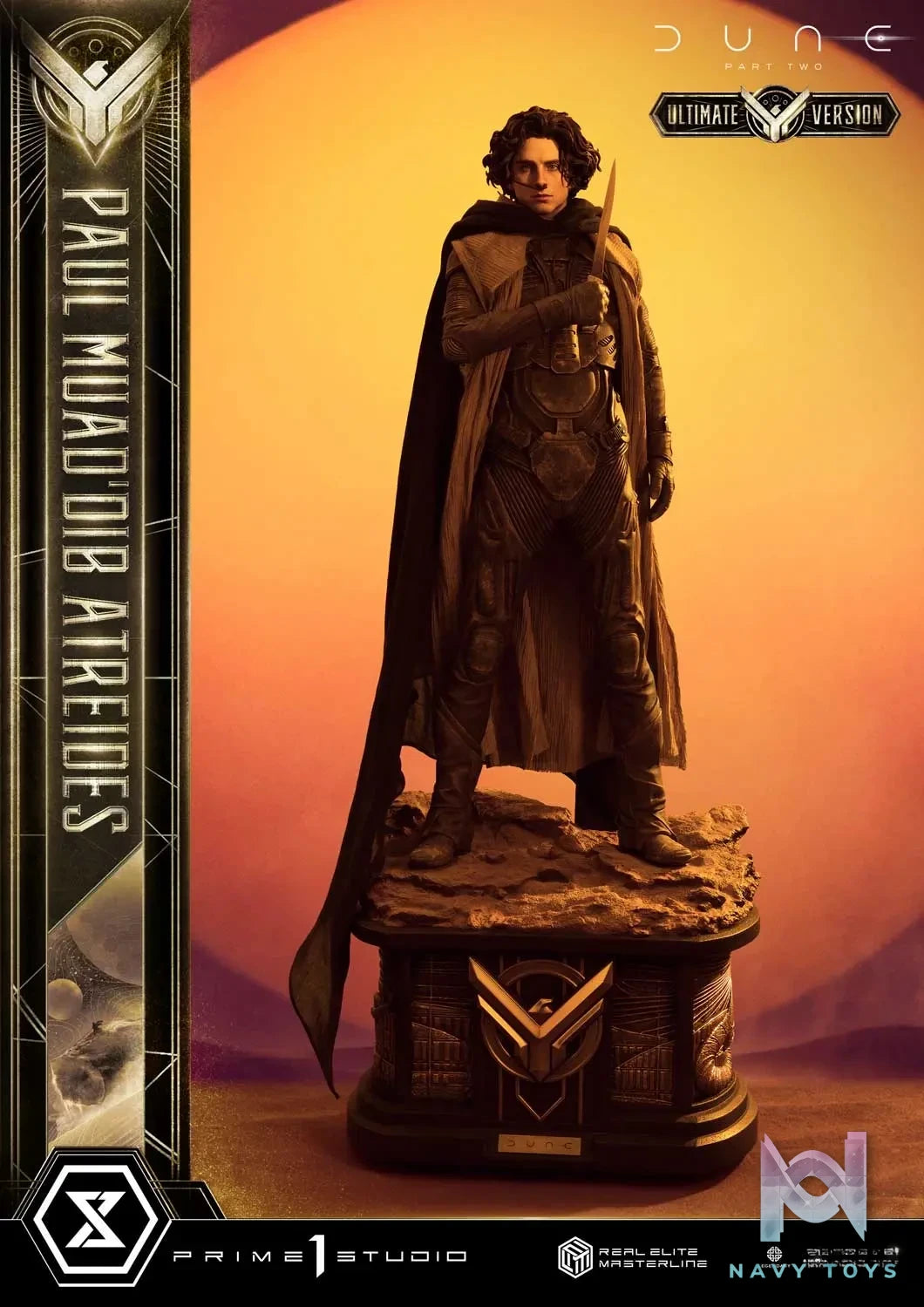 Prime 1 Studio – Real Elite Masterline Dune: Part Two (Film) Paul Atreides REMDUNE2-01 REMDUNE2-01UT REMDUNE2-01UTS (Licensed)