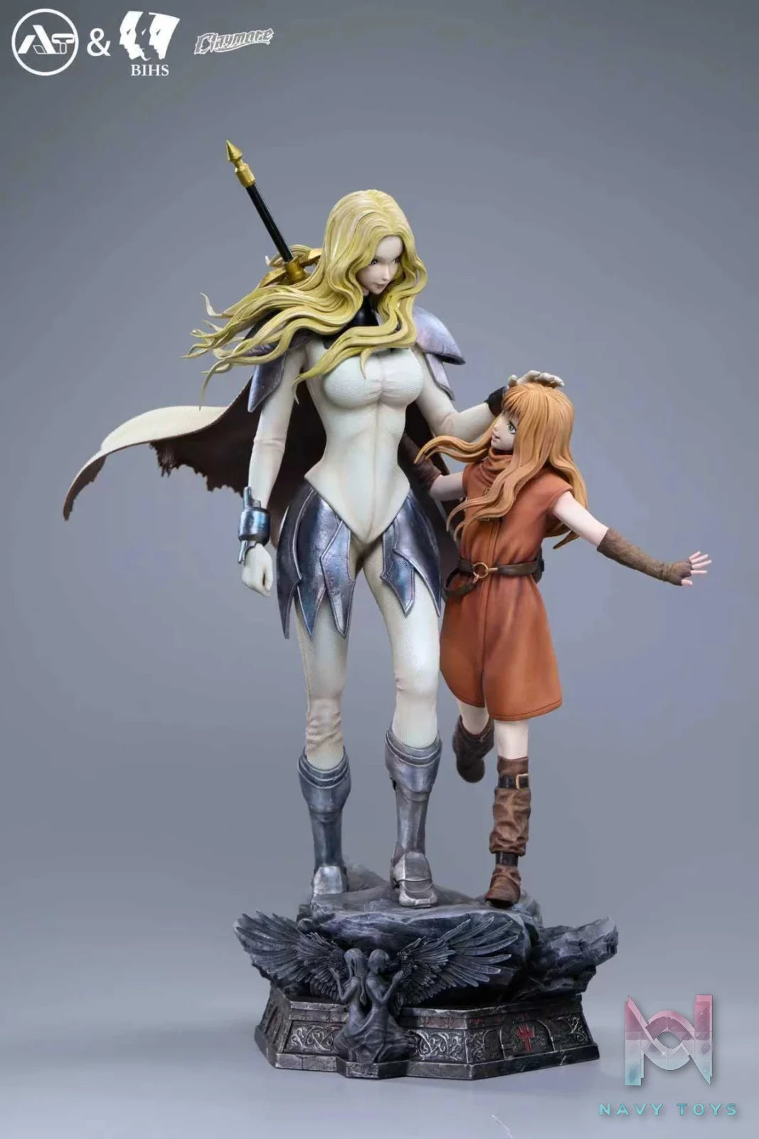 Teresa & Clare resin statue AT Studio & BIHS Studio anime figure