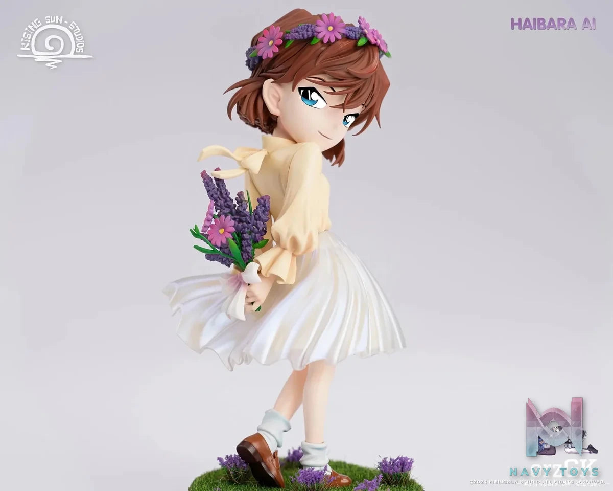 Rising Sun Studio - Looking Back at Ai Haibara resin statue Navy Toys anime figure