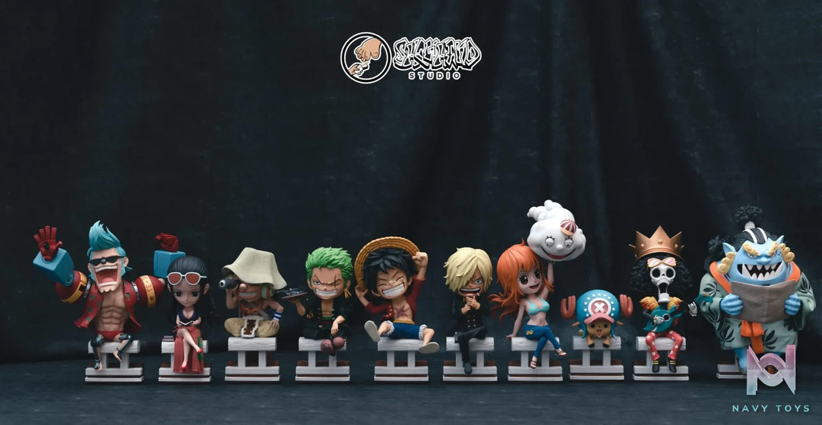 Showhand Studio – One Piece Straw Hat Pirates #last FRANKY & BROOK & Jinbe