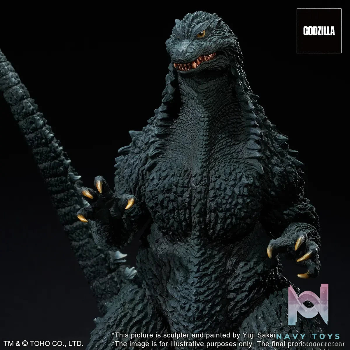 X-PLUS PLEX Studio – Godzilla (2002) Battle in the Storm (Licensed)