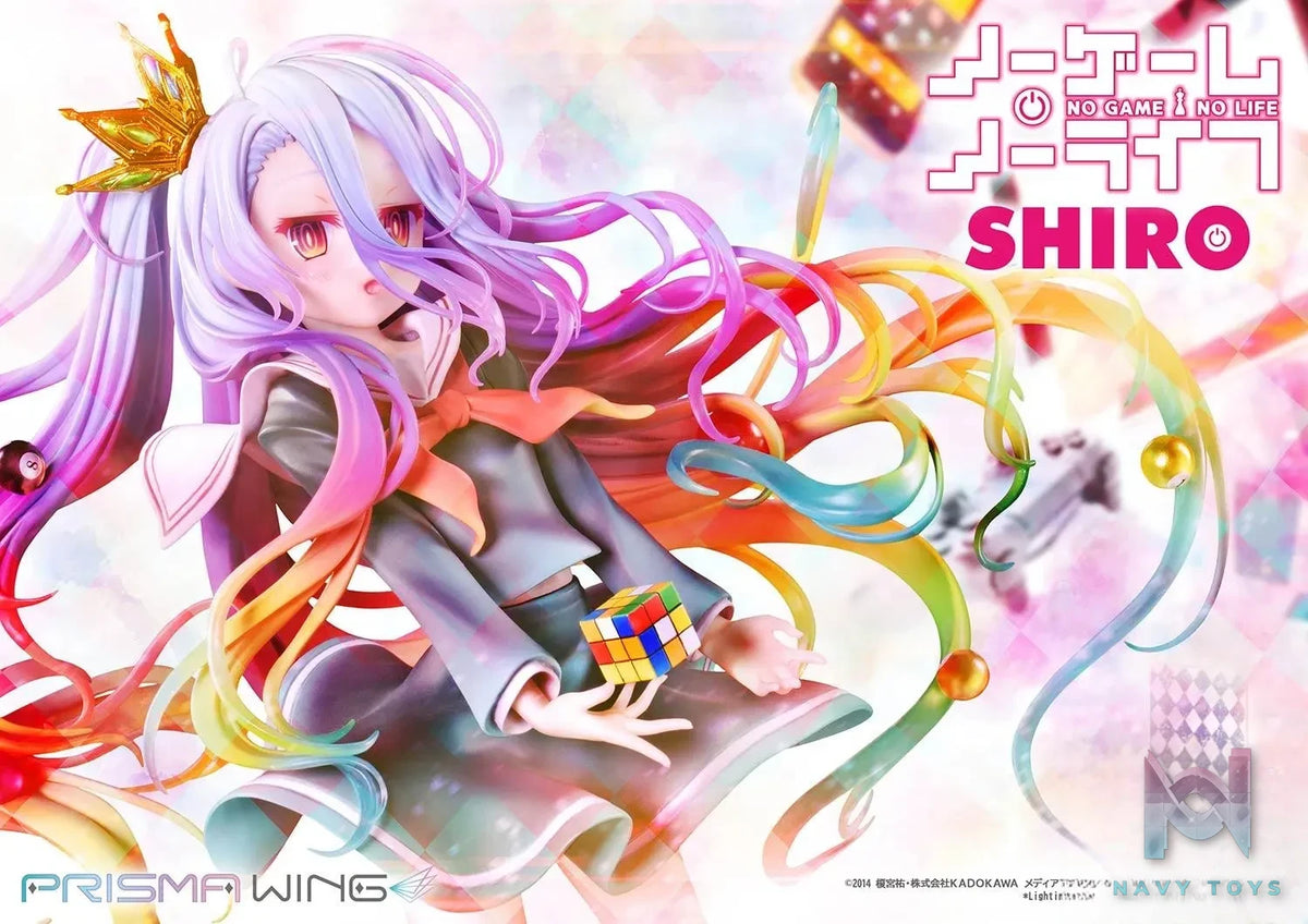 Prime 1 Studio & PRISMA WING Collection – NO GAME NO LIFE Shiro PWNGNL-01P (Licensed)