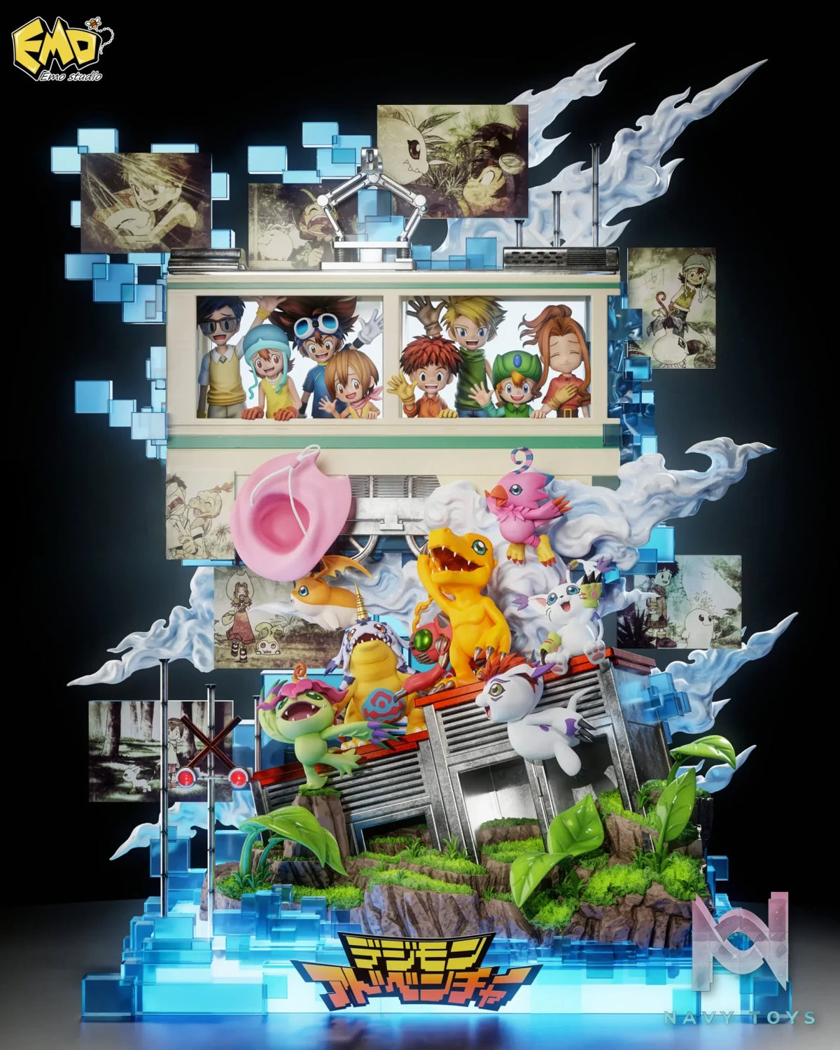 Emo Studio – Graduation Model #7 Digimon Adventure Digimon