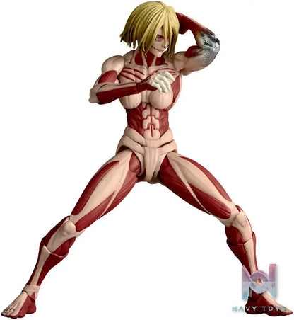 Kaiyodo – Revoltech Amazing Yamaguchi Attack on Titan Armored Titan & Female Titan (Licensed)