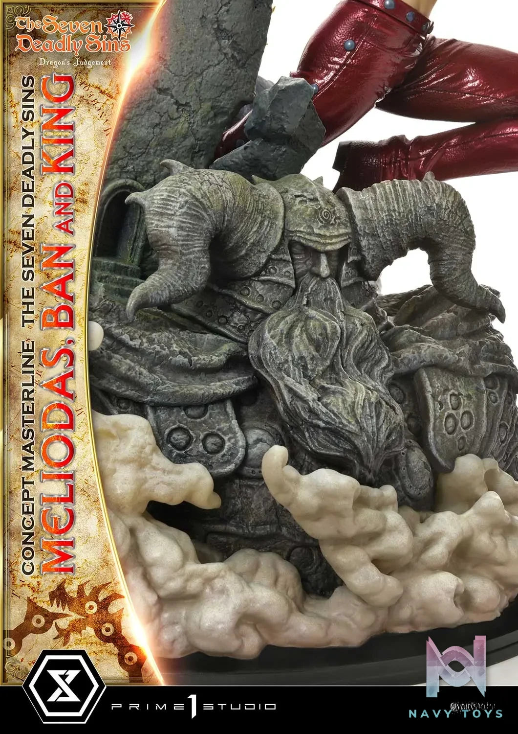 Prime 1 Studio – Concept Masterline The Seven Deadly Sins Meliodas, Ban and King CMNTZ-01 CMNTZ-01DXS (Licensed)