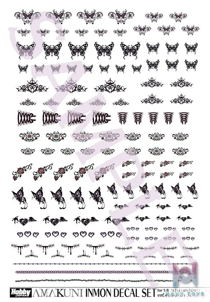 HOBBY JAPAN – INMON Decal Set Vol.1 X Vol.2 X Vol.3 X Vol.4 (Licensed)