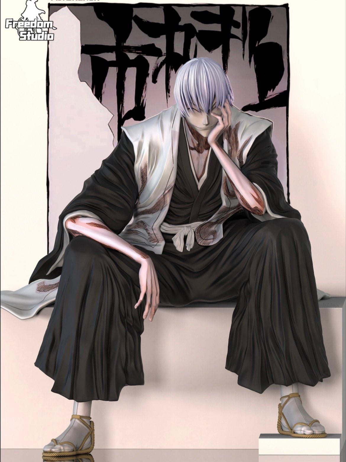 Ichimaru Gin - Bleach - Freedom Studio resin statue freedom studio anime figure
