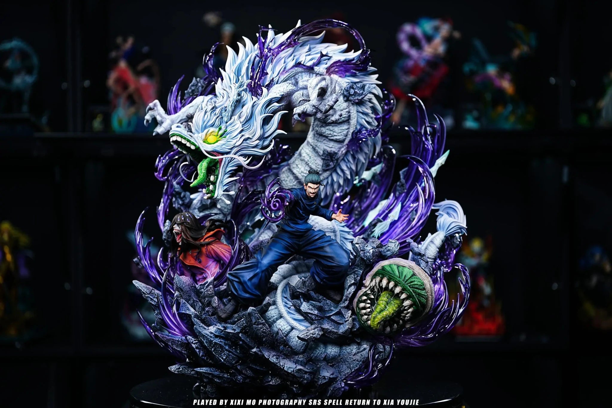 Space Realm Studio - The Four Special Grade Jujutsu Sorcerers Series Geto Suguru Jujutsu Kaisen resin statue Navy Toys anime figure