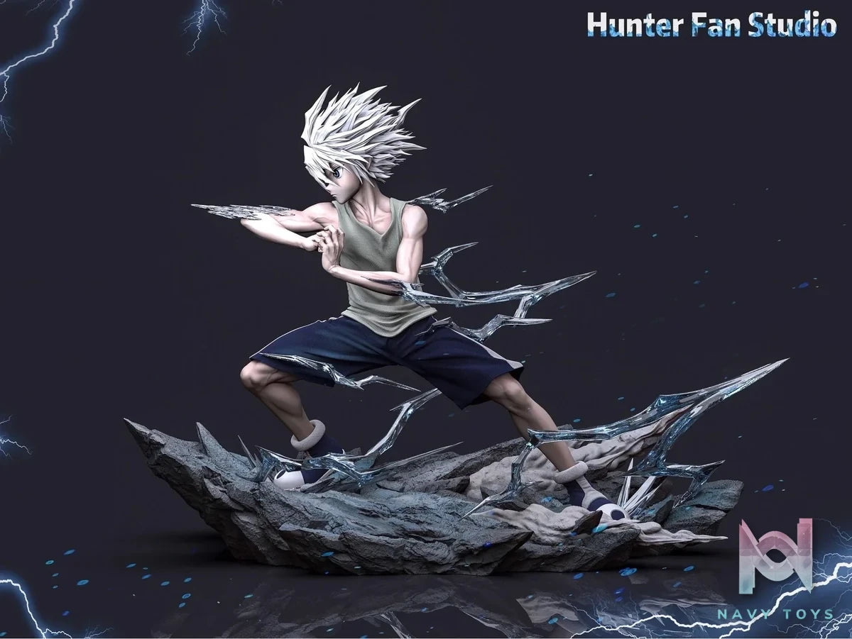 Killua x Youpi - Hunter Fan Studio resin statue Hunter Fan Studio anime figure