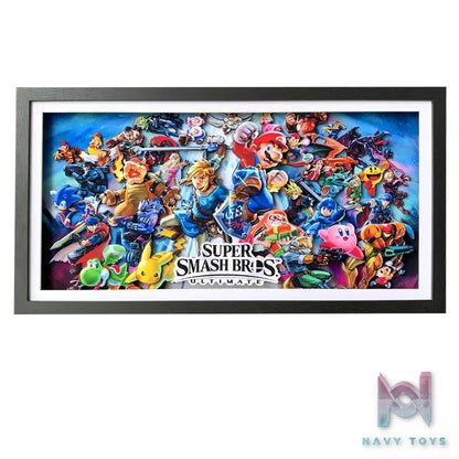 KALA HOME Studio – Super Smash Bros 3D Decorative Painting Super Mario