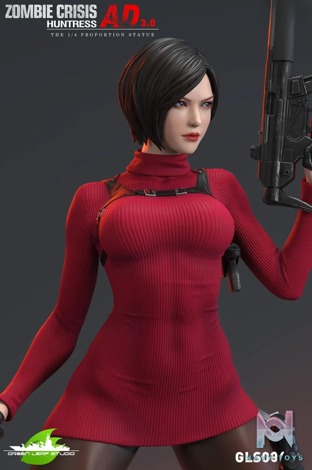 Green Leaf Studio – Zombie crisis 4 REMAKE – Huntress “AD” 3.0 statue