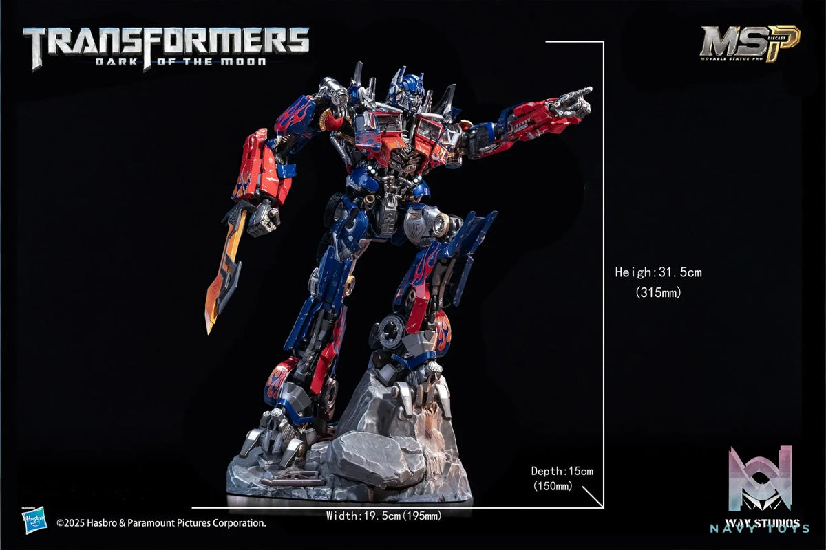 WAY Studio – Transformers: Dark of the Moon MSP Series Optimus Prime (Licensed)