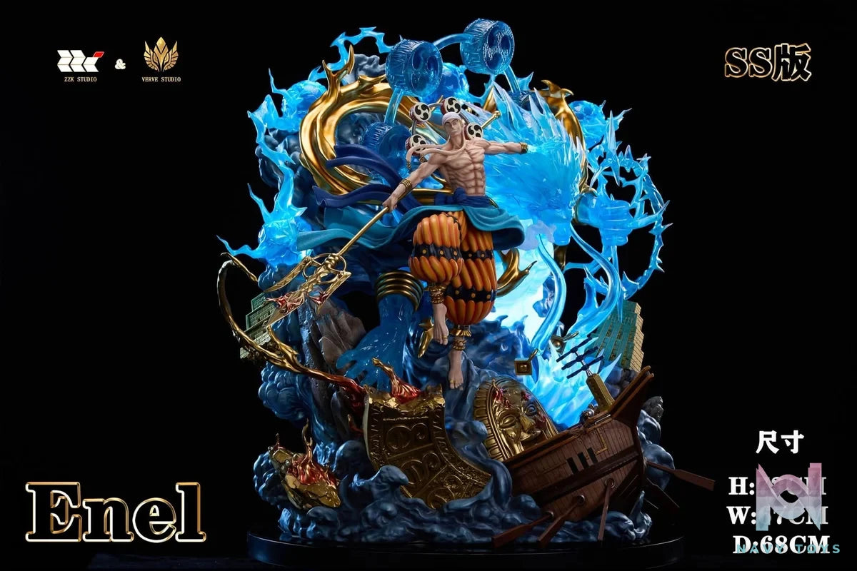 Enel resin statue Verve Studio x Zzk Studio anime figure