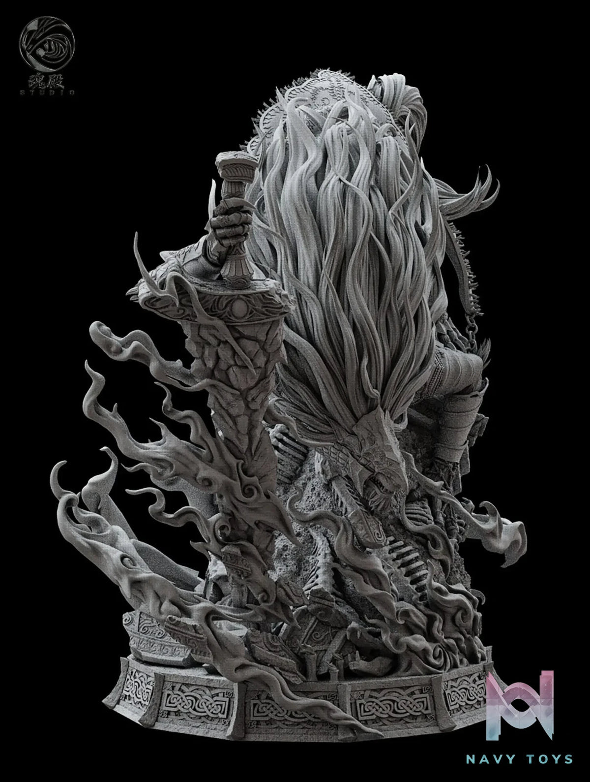HunDian Studio – Elden Ring Maliketh black sword