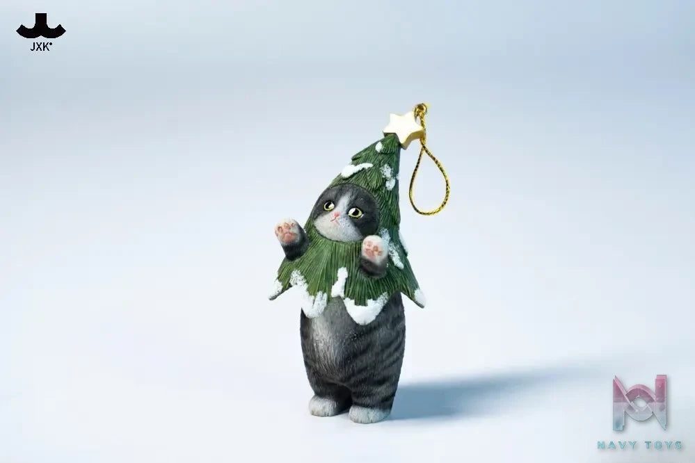 JXK – Christmas Tree Cat JXK325-1A/B/C/D JXK325-2A/B/C/D (Licensed)