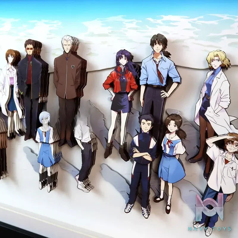 KALA HOME Studio – Neon Genesis Evangelion Multiple Characters #03 3D Decorative Painting Neon Genesis Evangelion