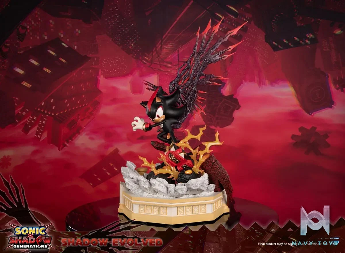 First 4 Figures Studio – Resin Collectible Sonic & Shadow Generations Shadow Evolved (Licensed)