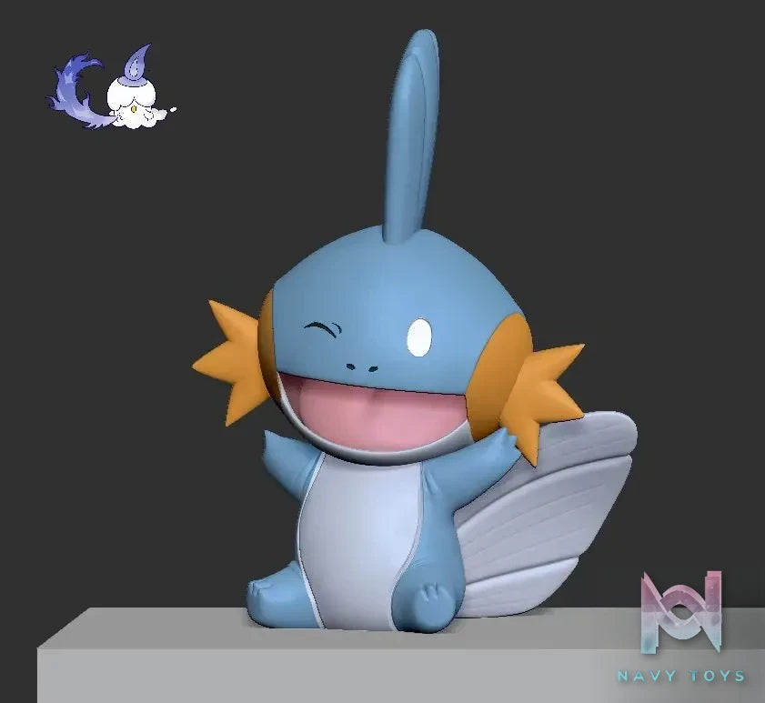 Chasing Light Studio – Evolution Set Mudkip X Marshtomp X Swampert Pokémon