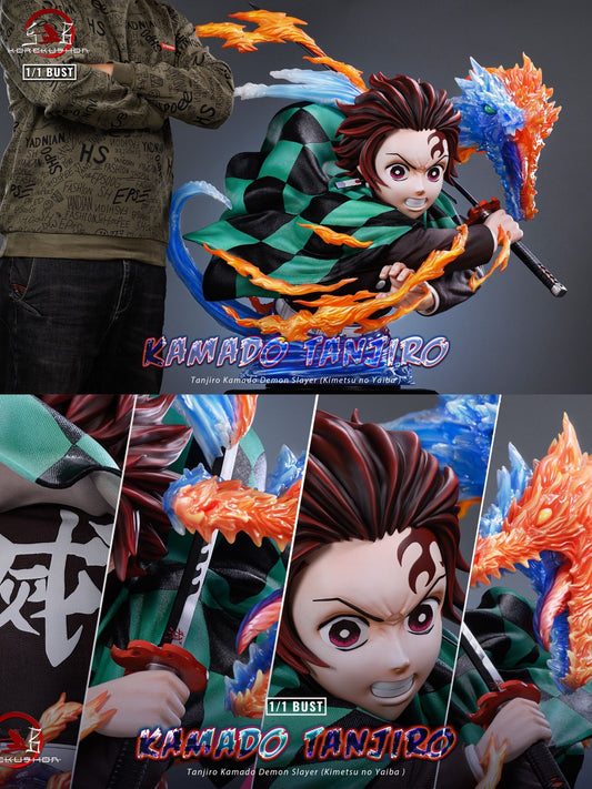 Tanjiro Life Scale Bust - Kimetsu No Yaiba - Korekushon resin statue korekushon Studio anime figure