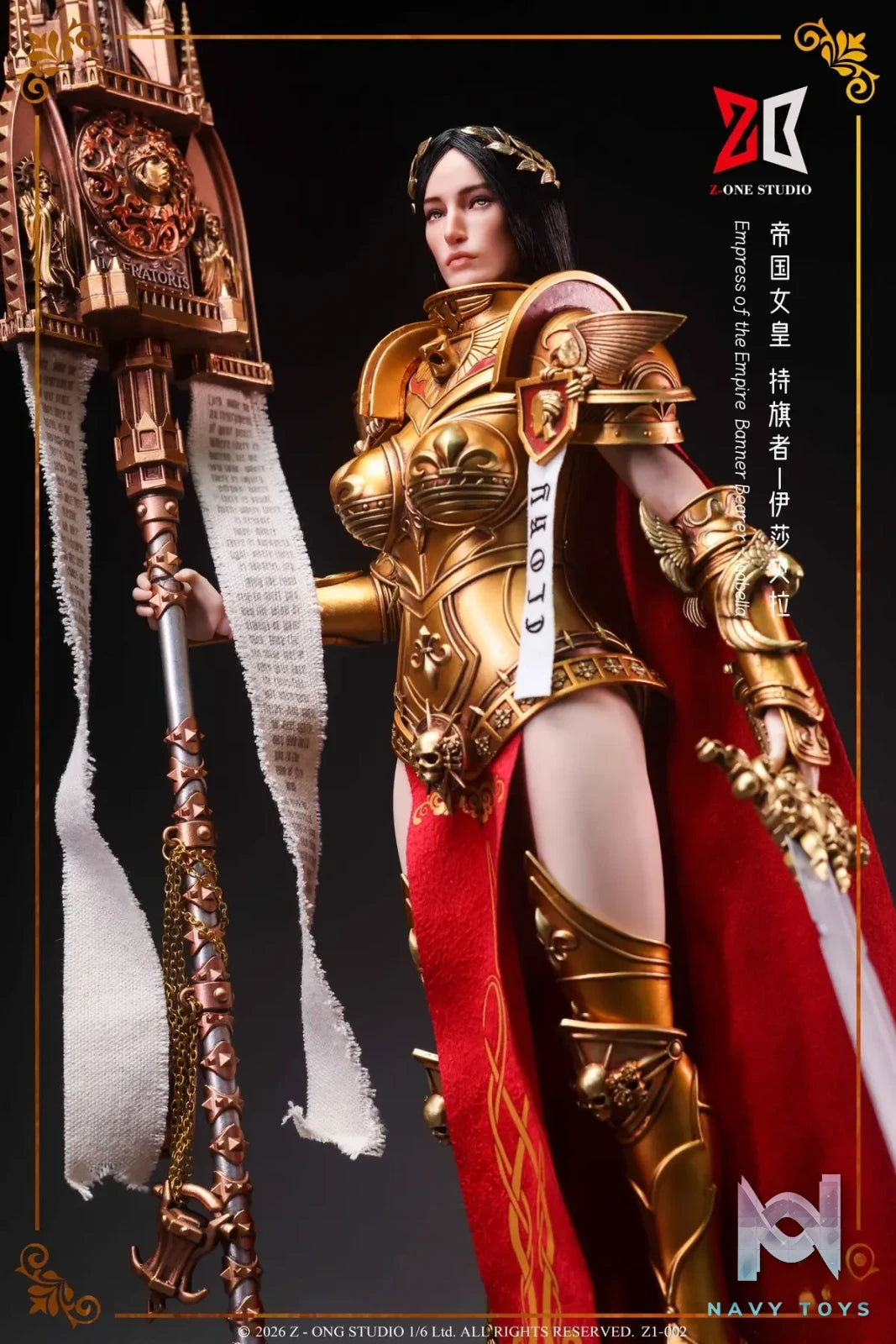 Z-ONE Studio – 1/6 Alloy Imperial Empress – Standard-Bearer Isabella (Licensed)