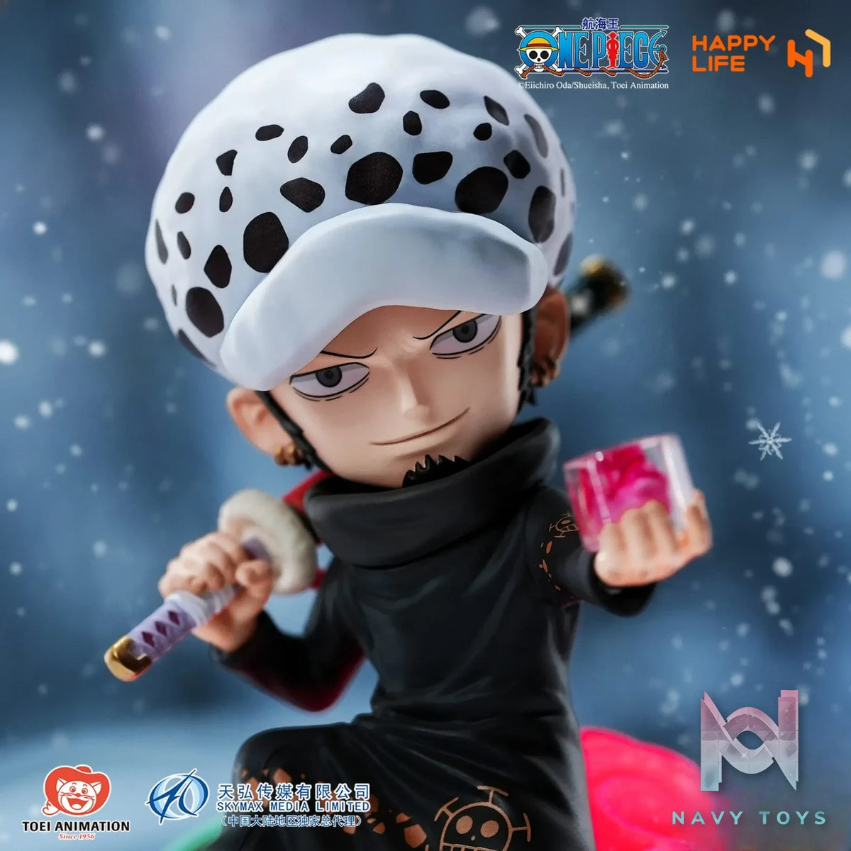 HAPPY LIFE Studio – ONE PIECE Devil Fruit Series Trafalgar Law Night Light (Licensed)