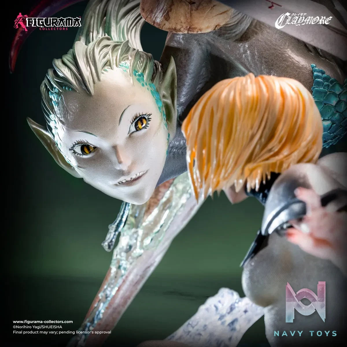 Figurama Collectors – Claymore Clare VS Ophelia (Licensed)