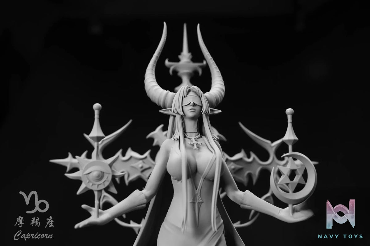 Gemhoo Made Studio – Original Zodiac signs series Capricornus Unpainted Figure (Licensed)