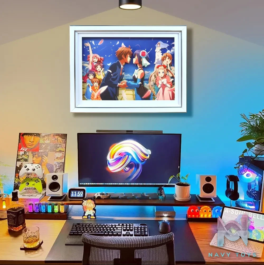 KALA HOME Studio – Love, Chunibyo & Other Delusions! Multiple Characters 3D Decorative Painting Love, Chunibyo & Other Delusions!