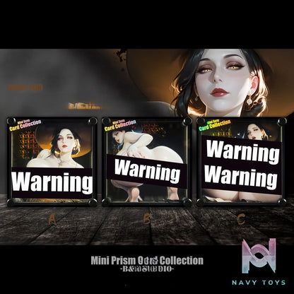 B&W Studio – Mini Prism Card Alcina Dimitrescu MNSC-003A MNSC-003B MNSC-003C Resident Evil