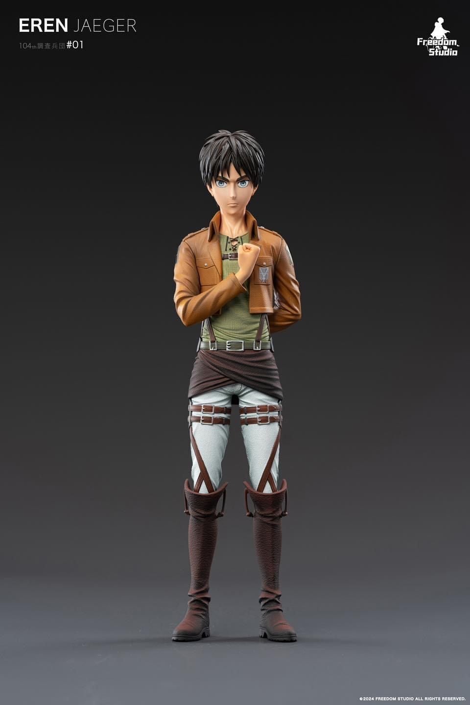 Eren Jeager - Attack On Titan - Freedom Studio resin statue freedom studio anime figure