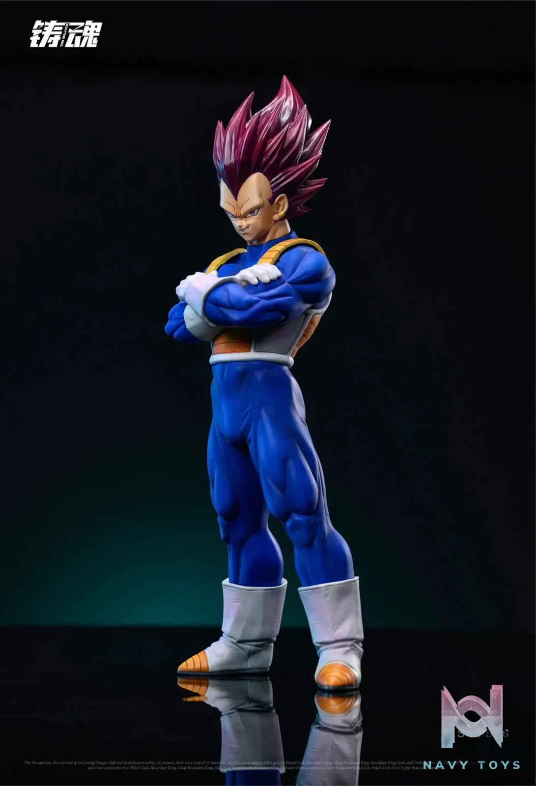 Sculpting Soul Studio - Super Warriors of Universe 7 (Goku, Vegeta, Gohan, Piccolo, Broly) resin statue Navy Toys anime figure
