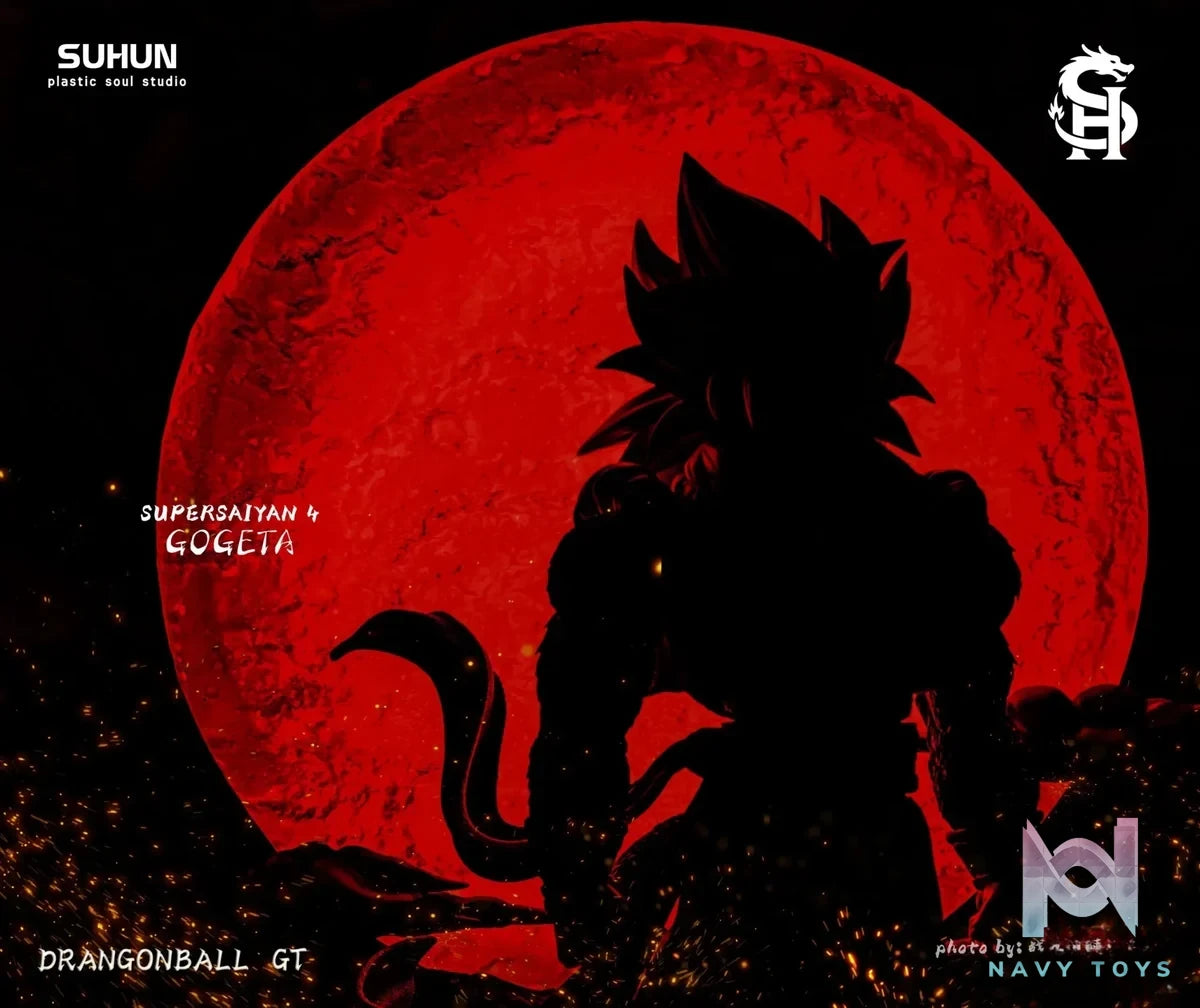 Plastic Soul Studio - Gogeta Super Saiyan 4 Dragon Ball resin statue Navy Toys anime figure