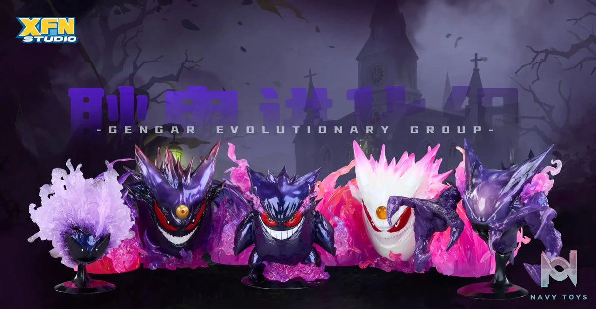 XFN Studio – Pokémon Gengar Evolution Set