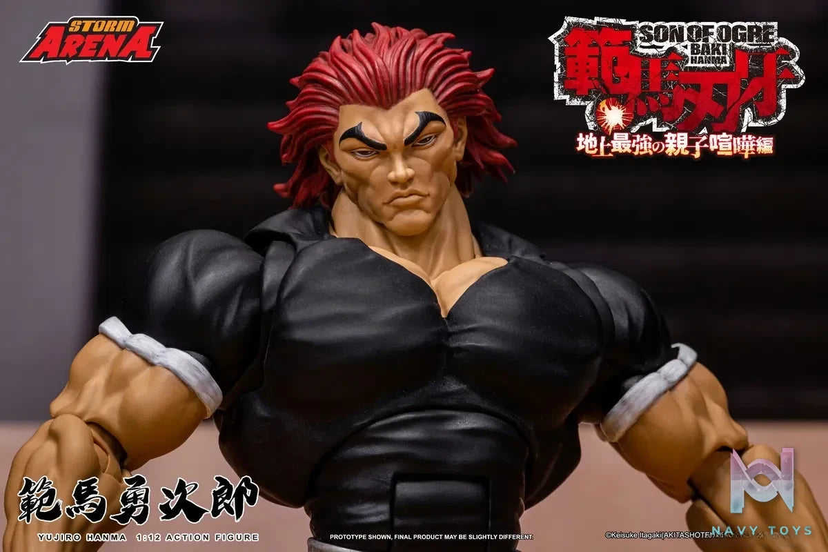 Storm TOYS – Baki the Grappler Yujiro Hanma Action Figure BHSA02 (Licensed)