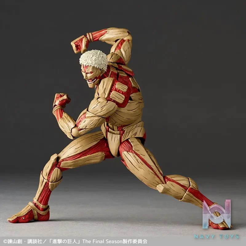 Kaiyodo – Revoltech Amazing Yamaguchi Attack on Titan Armored Titan & Female Titan (Licensed)