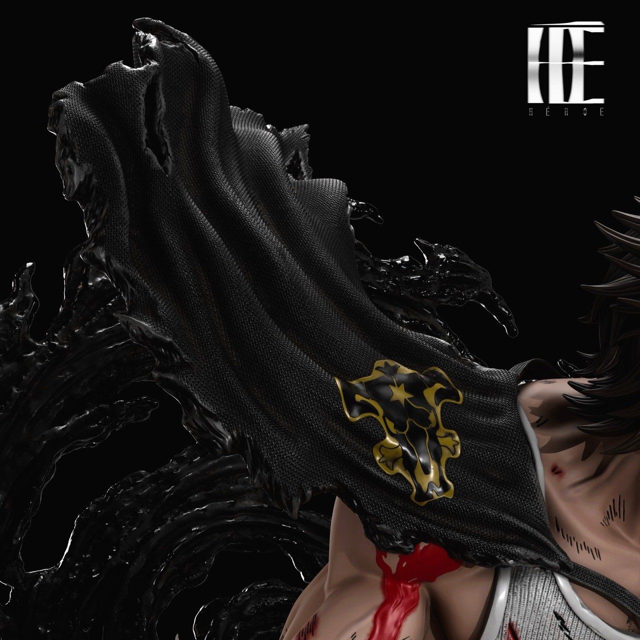 Yami - Black Clover - Heroe Collectible resin statue Heroe Collectibles anime figure