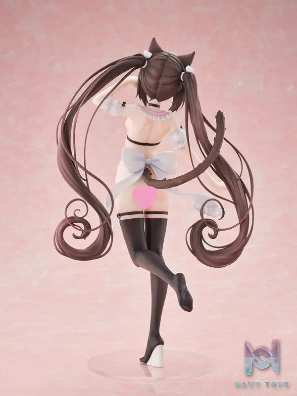 Orchid Seed – Nekopara Vanilla X Chocola Micro Bikini Maid 1/5.5 Complete Figure (Licensed)