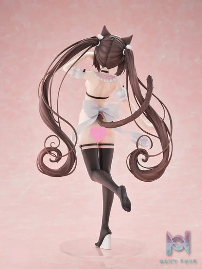 Orchid Seed – Nekopara Vanilla X Chocola Micro Bikini Maid 1/5.5 Complete Figure (Licensed)