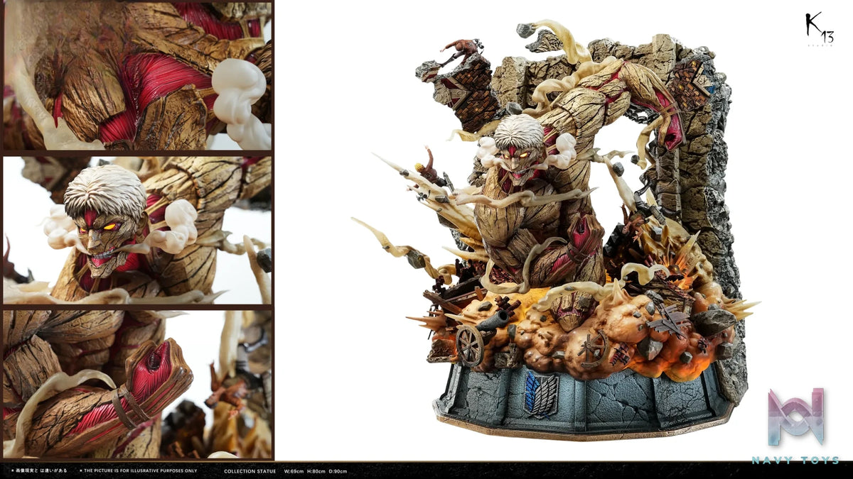 K13 Studio X Poker Monster Studio – Armored Titan Attack On Titan