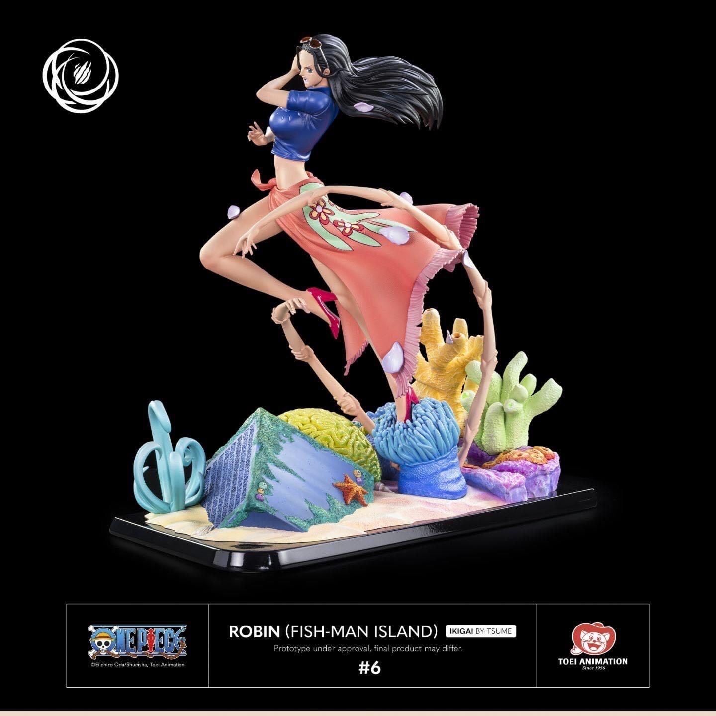 Nico Robin resin statue Tsume Art Studio anime figure