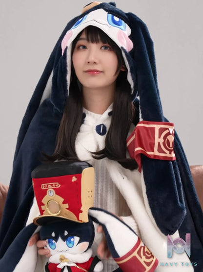 miHoYo – Honkai: Star Rail – Pa Pao Series Pom-Pom Plush Shawl Blanket (Licensed)