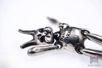 Raven Studio (silver jewelry) – Original Design “Desperate Rabbit” Pendant Original