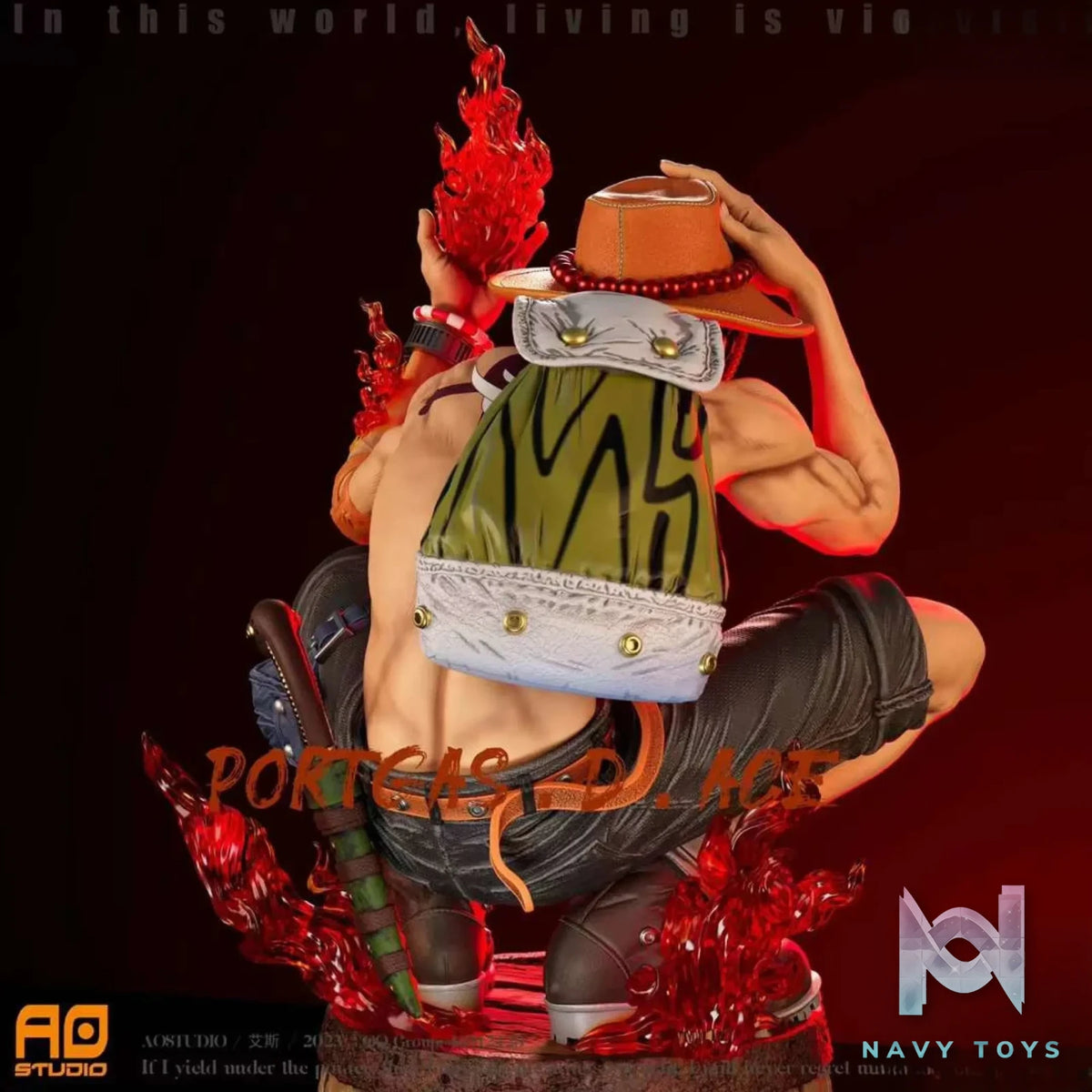 AO Studio – One Piece Three Pirate Brothers Resonance Series – Ace