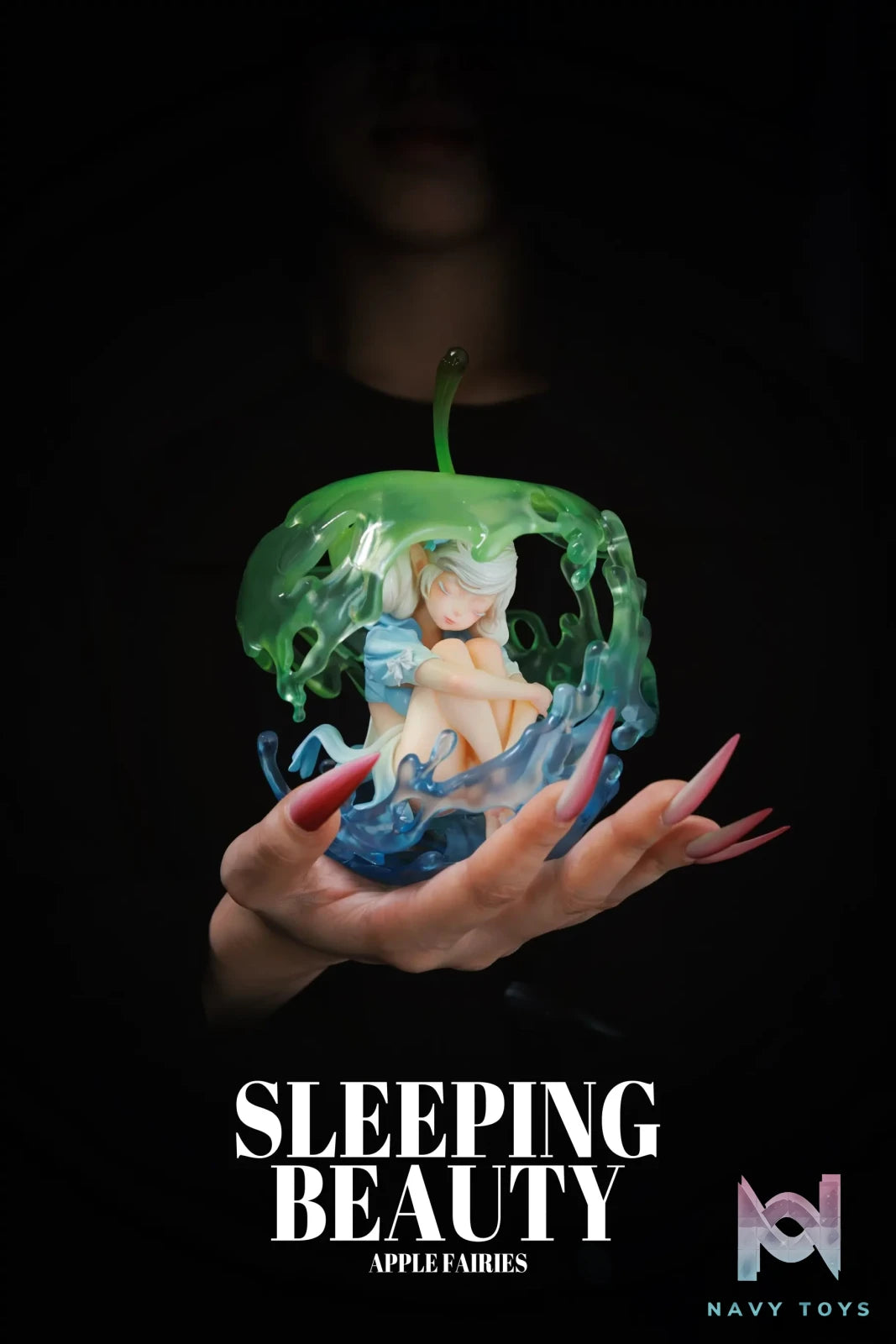 Weartdoing Studio – Original Sleeping Beauty-Apple Fairies-Red & Black & Green (Licensed)